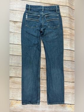 Cinch Western White Label 019 Rigid Dark Stone Relaxed Fit Straight Leg 27X32